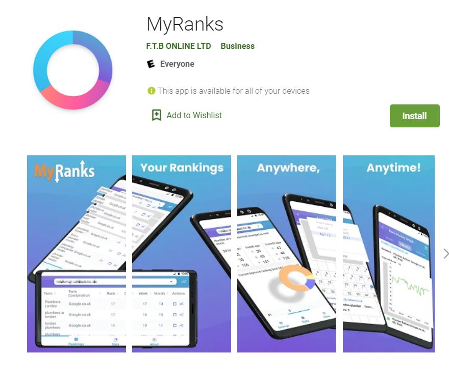 MyRanks App