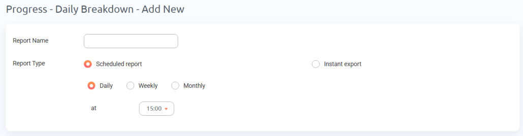 Customize and Generate Reports