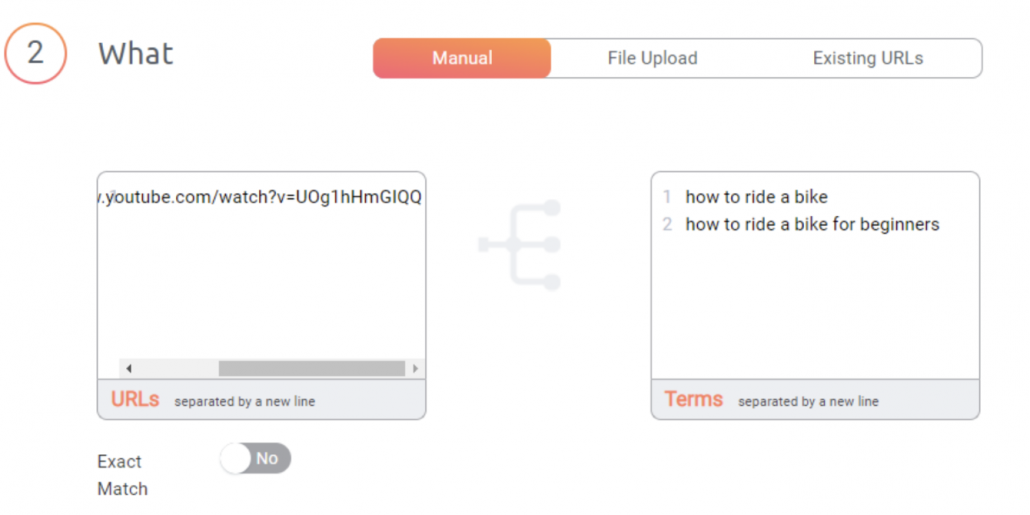 Upload Your Video URLs