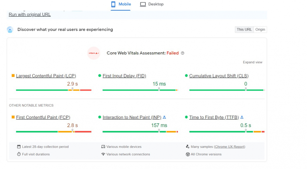 Google PageSpeed Insights