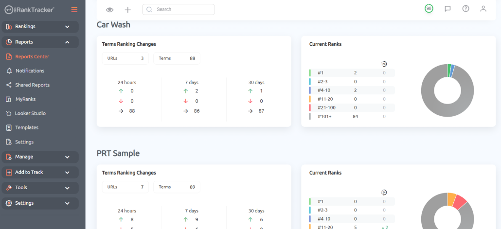 Set Up Reports and Notifications