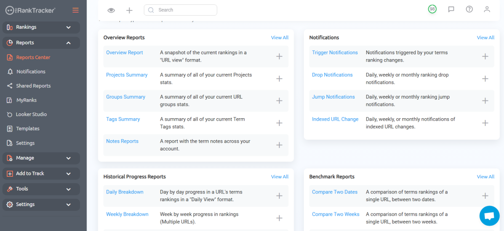 Set Up Reports and Notifications
