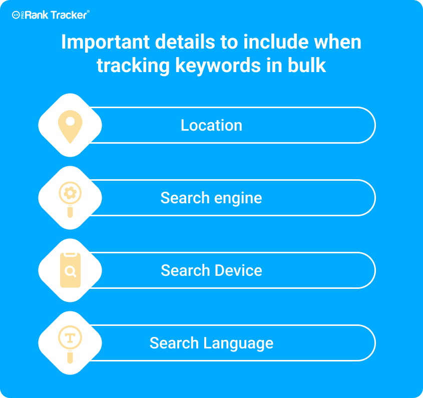 Important Details to Include When Adding Keywords in Bulk