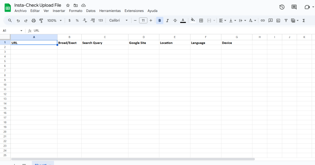 Upload Keywords to Check