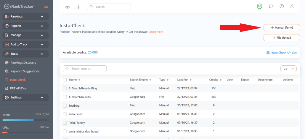 Analyze Competition (SERP Research)