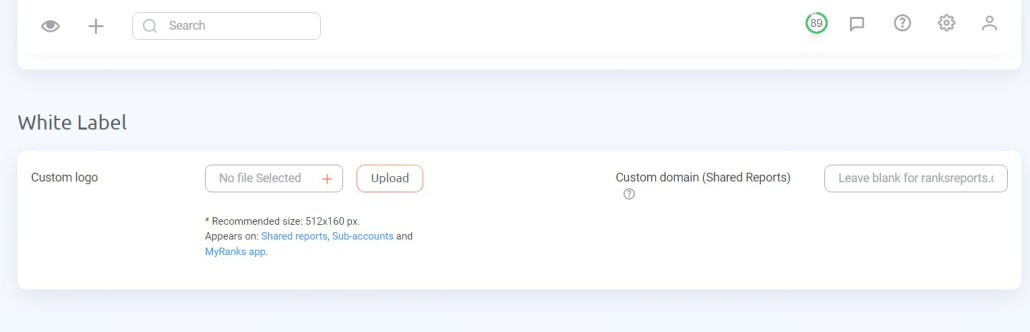 Edit Your White-Label Settings
