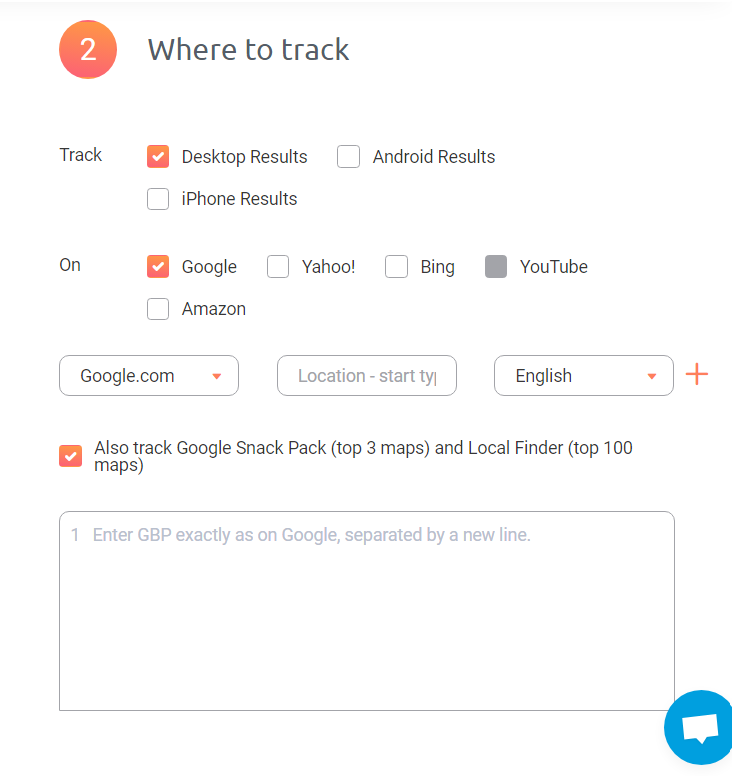 Track Google Business Profile Rankings