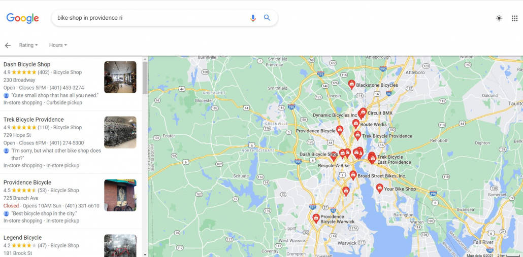 Google Local Finder