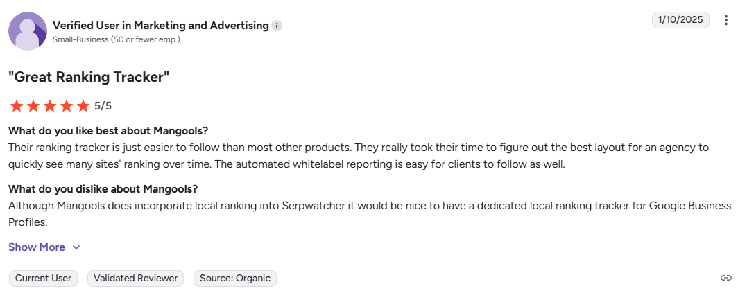 Mangools review 2