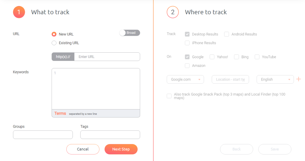 Track your ranks