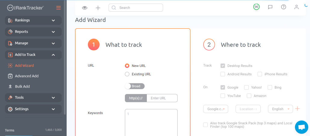 Add Wizard