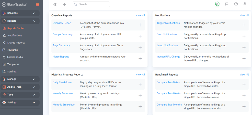 Generate Reports