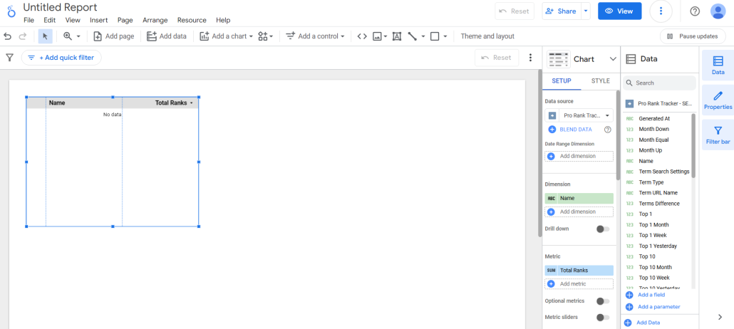 Select a Template or Design Your Layout