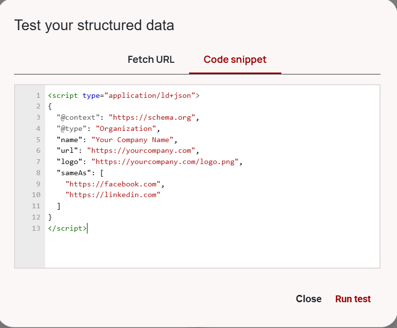 Schema Validator