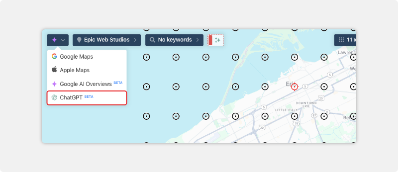 ChatGPT and Google AI Overview visibility tracking