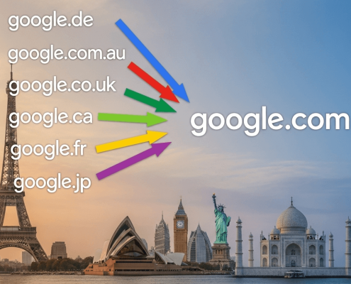 google.com redirects
