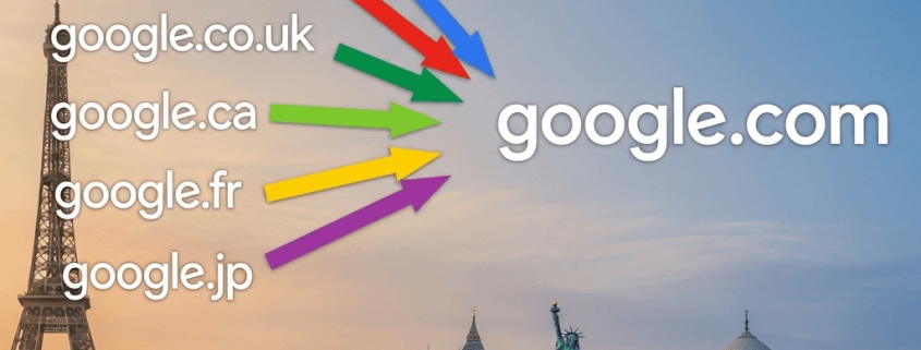 google.com redirects