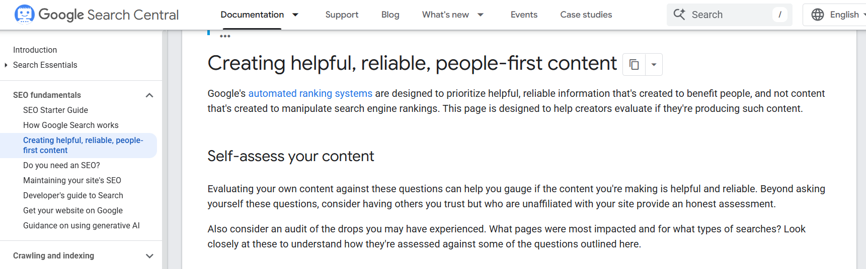 Google Helpful Content